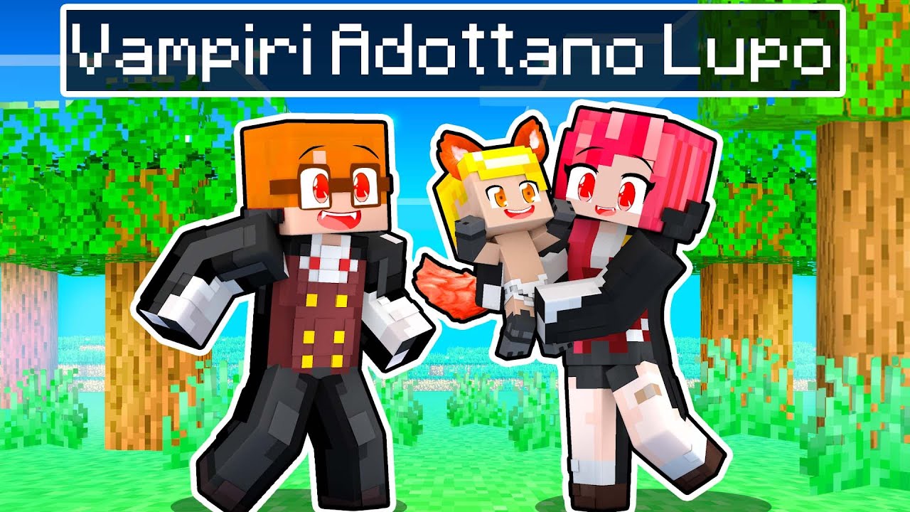 IL LUPO MANNARO Adottato Dai VAMPIRI! - Minecraft ITA