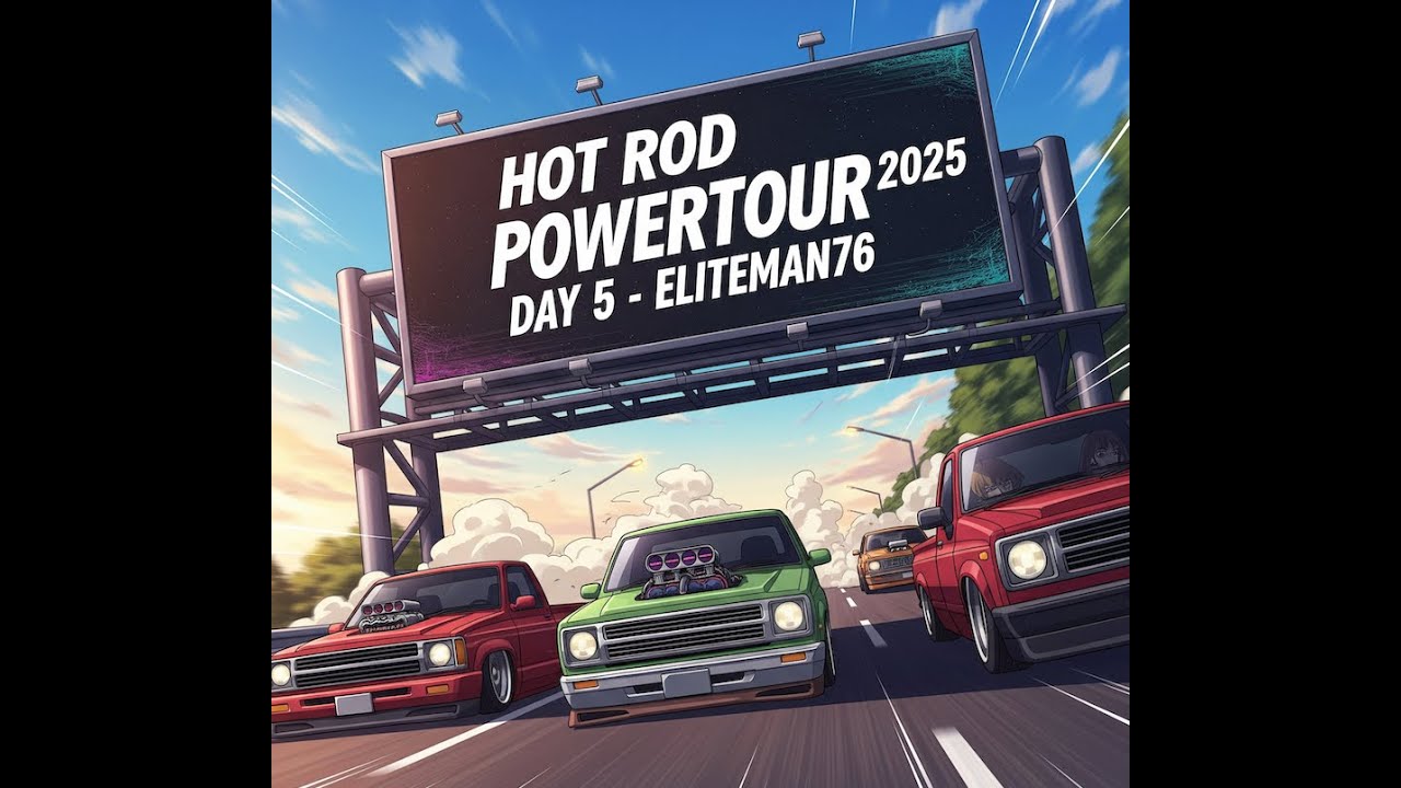 Hot Rod Powertour 2025 Day 5 Norwalk Ohio