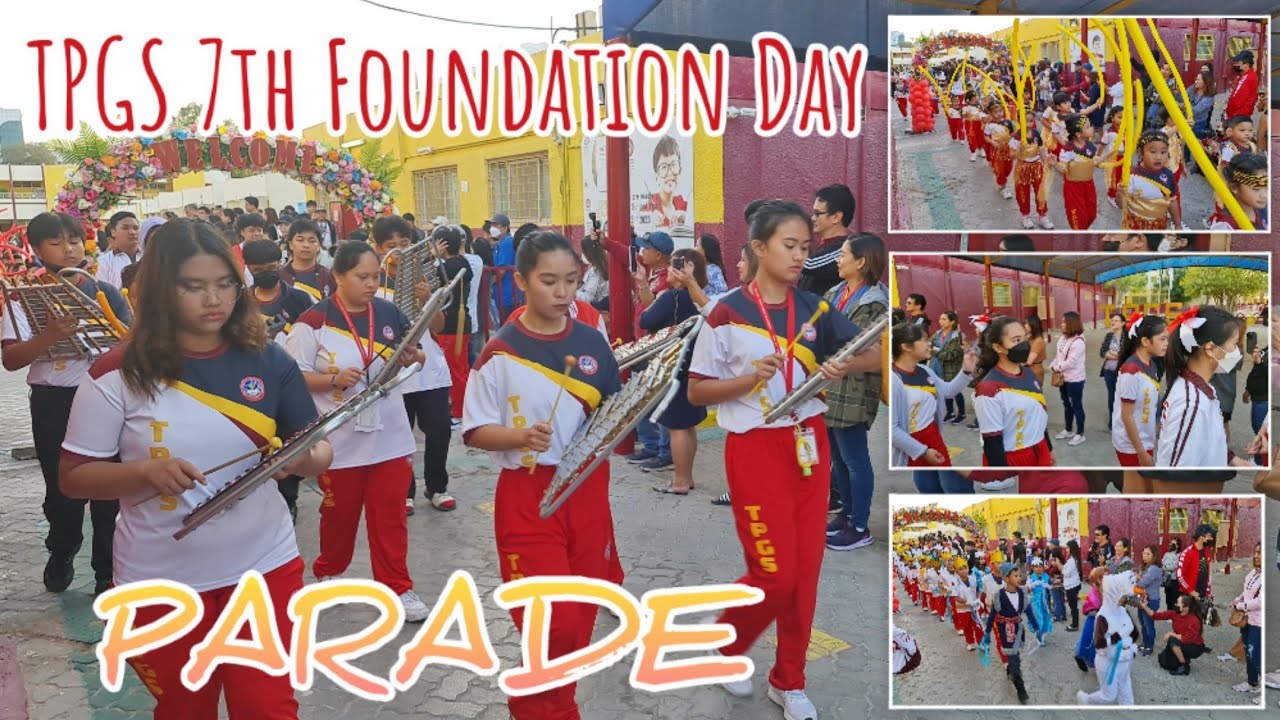 TPGS 7th Foundation Day Parade 😊👏👍