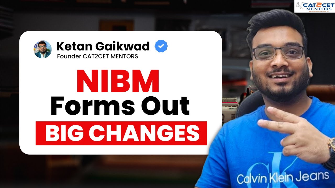 BIG Update | NIBM Pune Forms Out with Major CHANGES | Average Package 15 LPA 