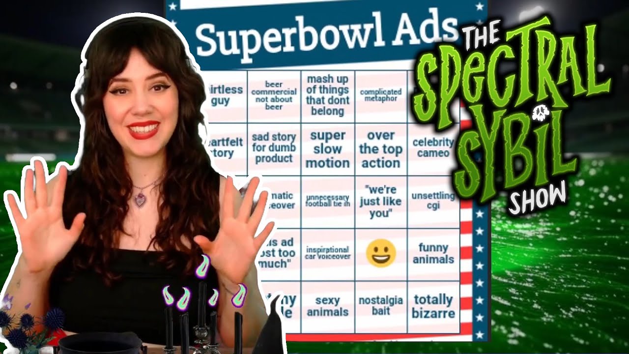 Superbowl Cringe Bingo!