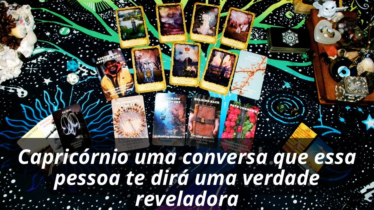 Capricórnio 2ºdec uma conversa que essa pessoa te dirá uma verdade reveladora