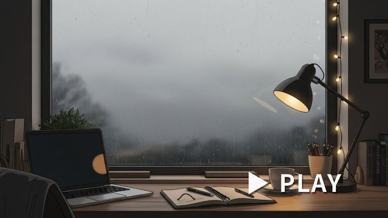 Cloudy Day Lofi ☁️ Calm Focus for Study & Work