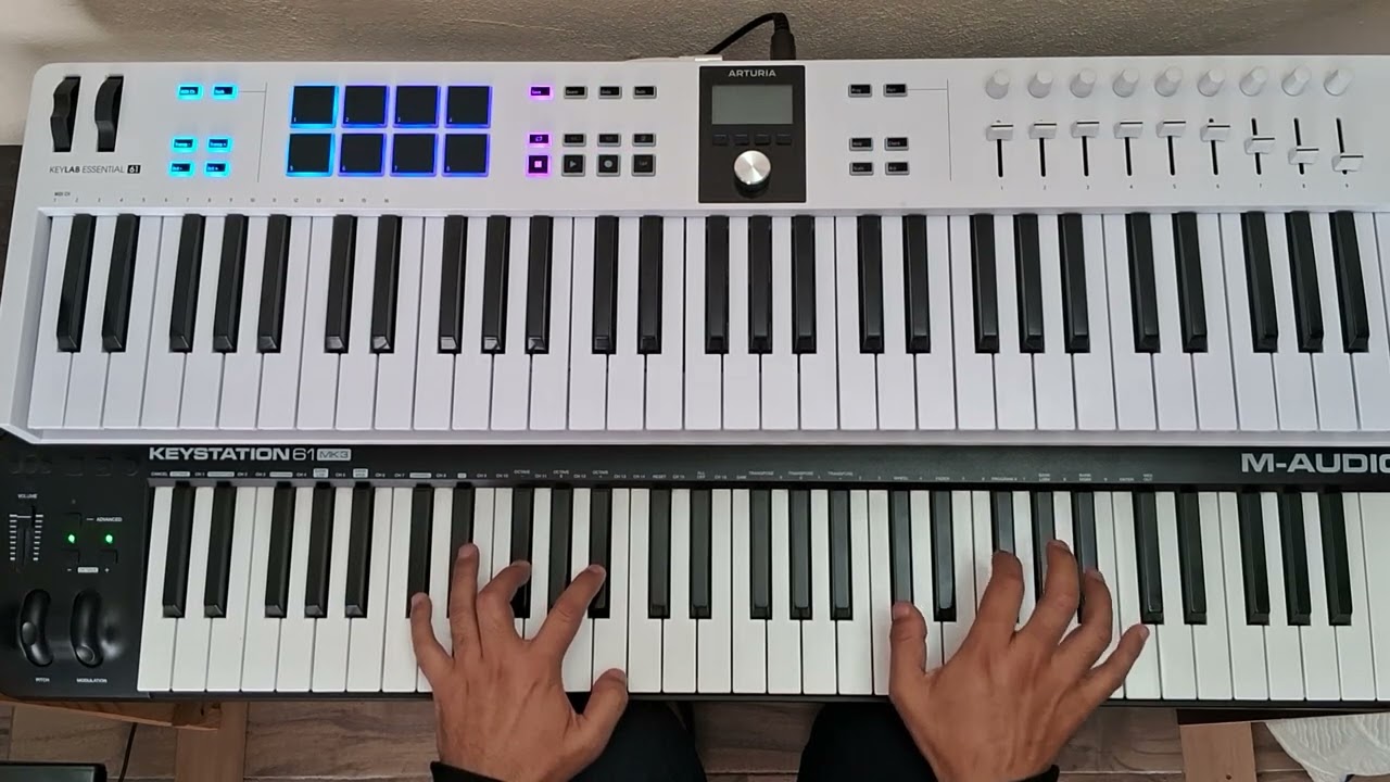 Y Volvere / Los Angeles Negros / Teclado ( Sonidos Y Acordes En La Descripción 👇