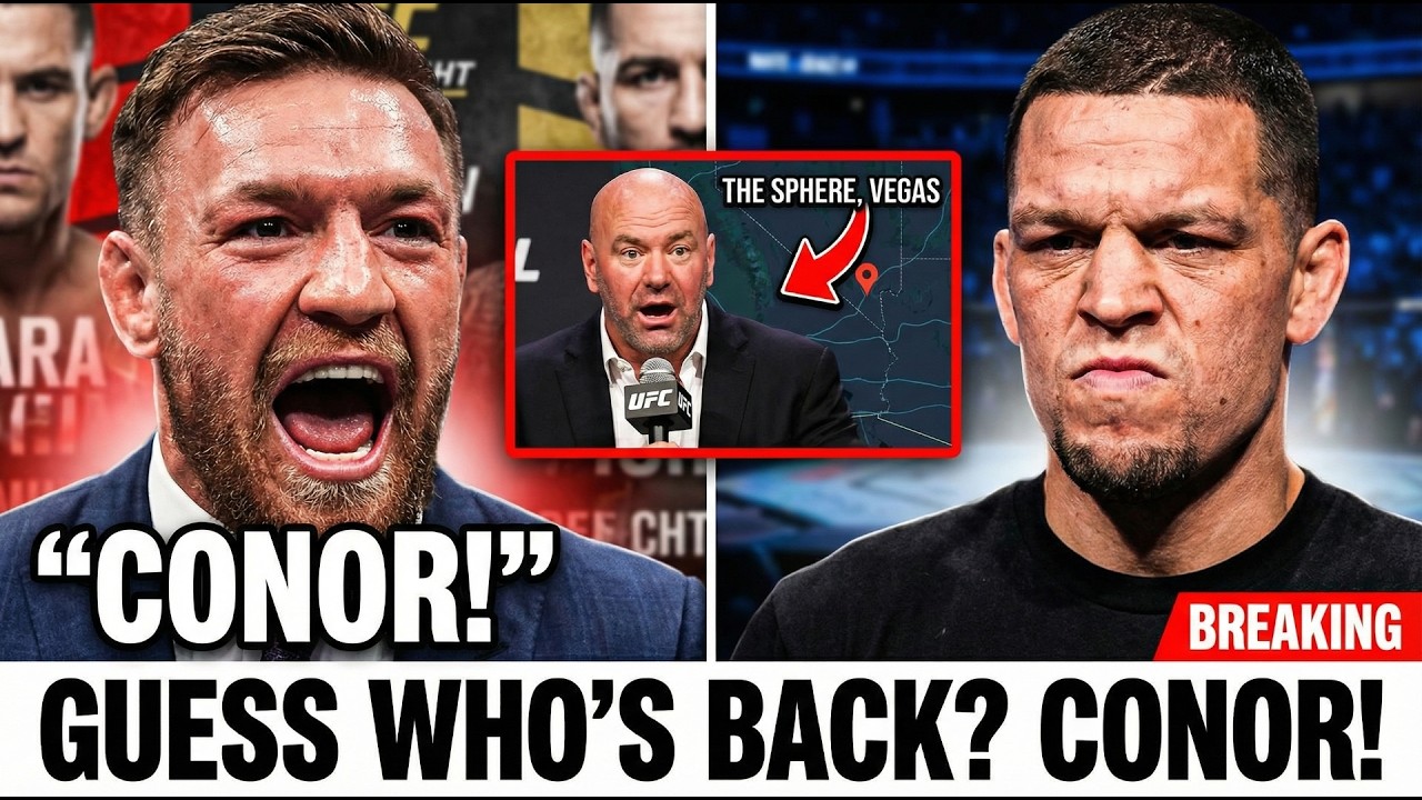 IT’S HAPPENING! Dana White Locks In McGregor vs Nate Diaz 3 — You Won’t Believe Where!