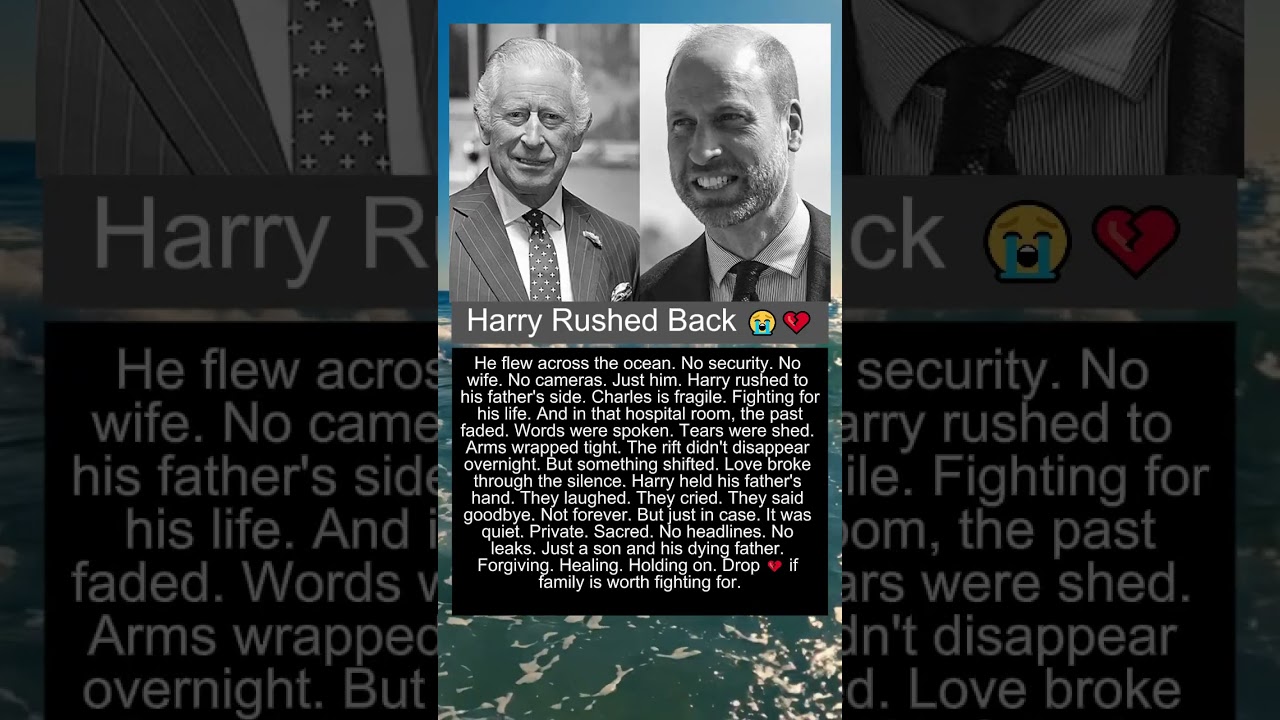 Harry Rushed Back 😭💔