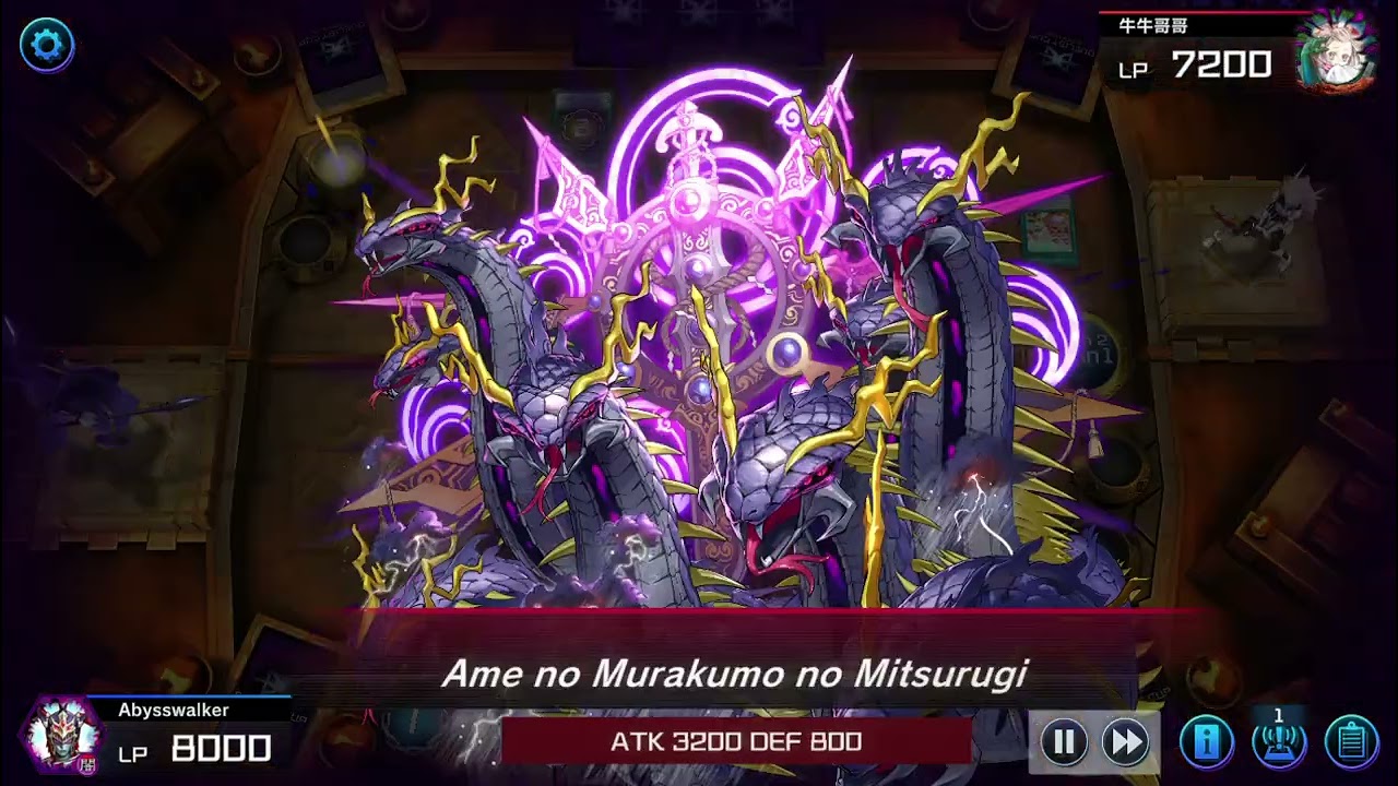 Dark Magician vs Nouvelle-Mitsu-Yummy Master Duel gameplay