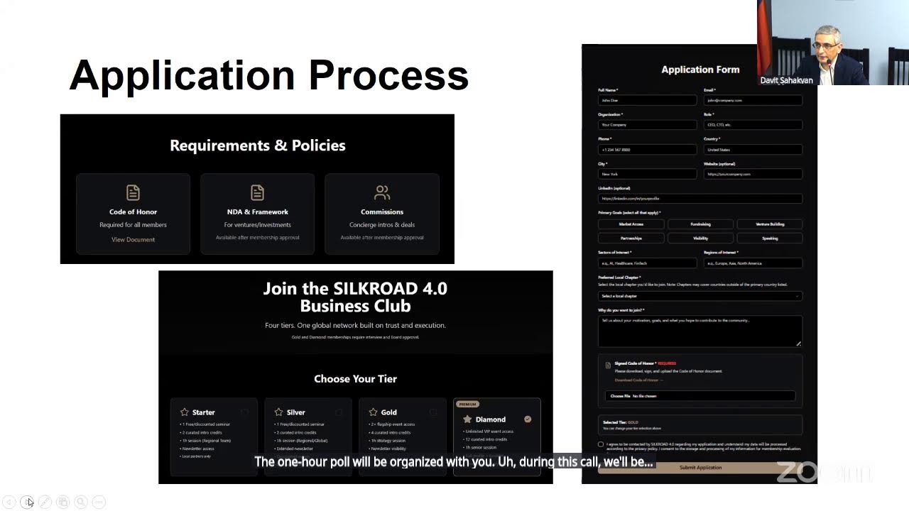 SILKROAD 4.0 XXV. Global Future Summit on November 28th