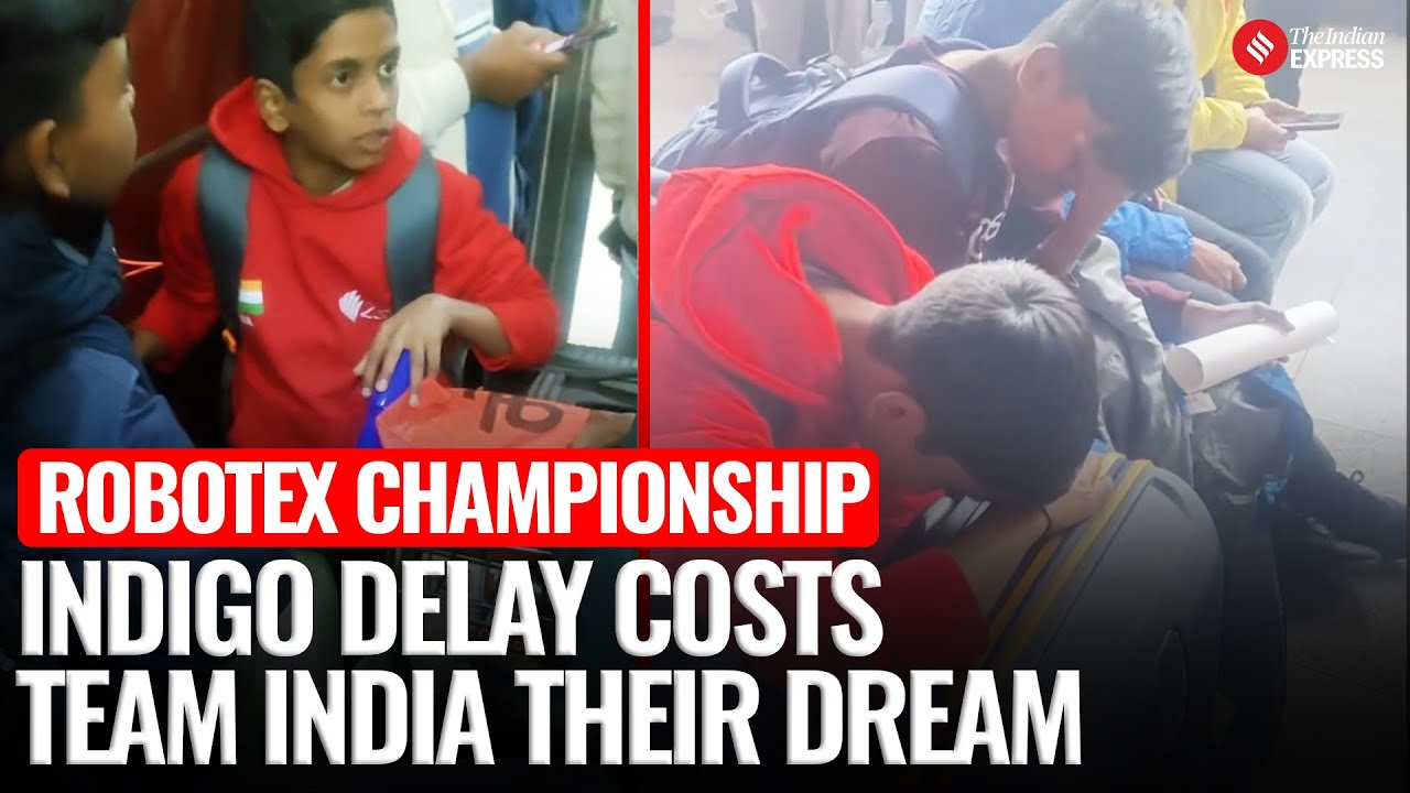 Indigo Crisis: Team India Misses Estonia Flight After Delay |Robotex International Championship 2025