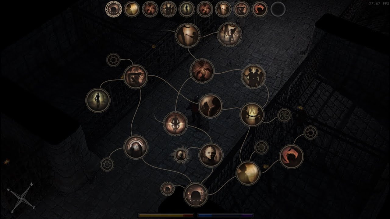 Exanima 0.8 - All Thaumaturgy spells Demonstration