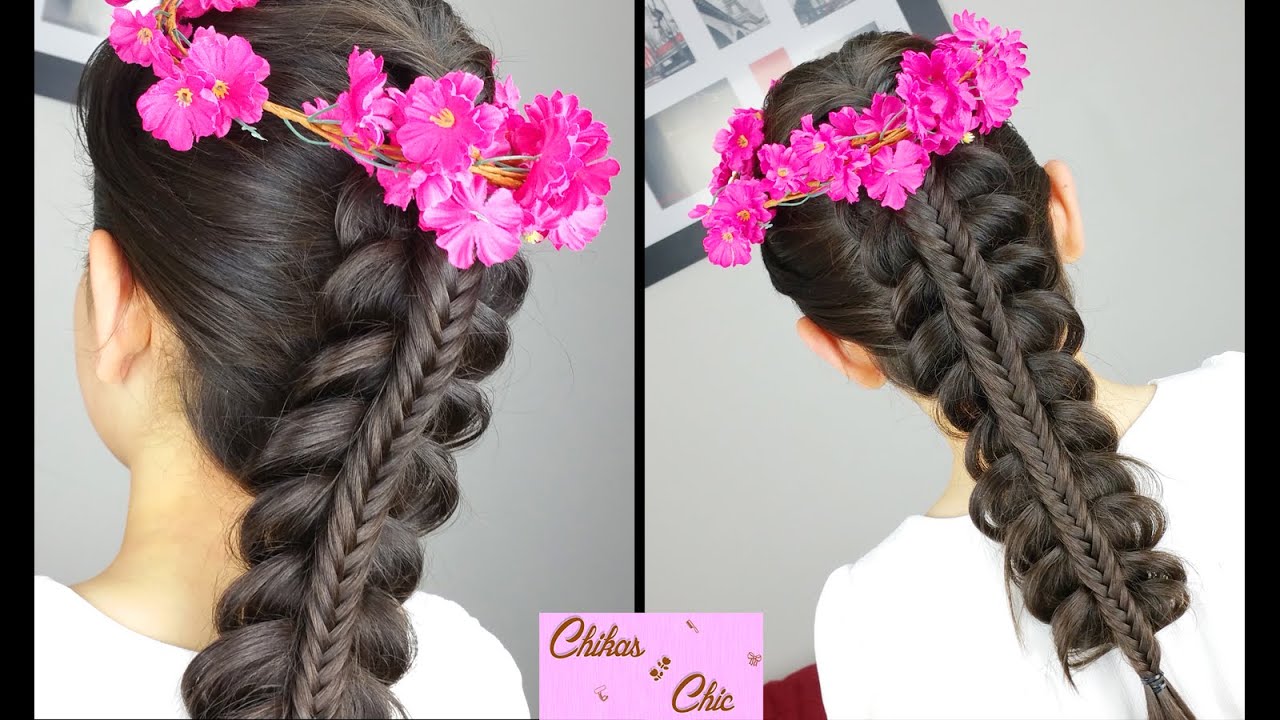 Stacked Fishtail Braid | Hairstyles for school | Easy Hairstyles | Cute Girly Hairstyles