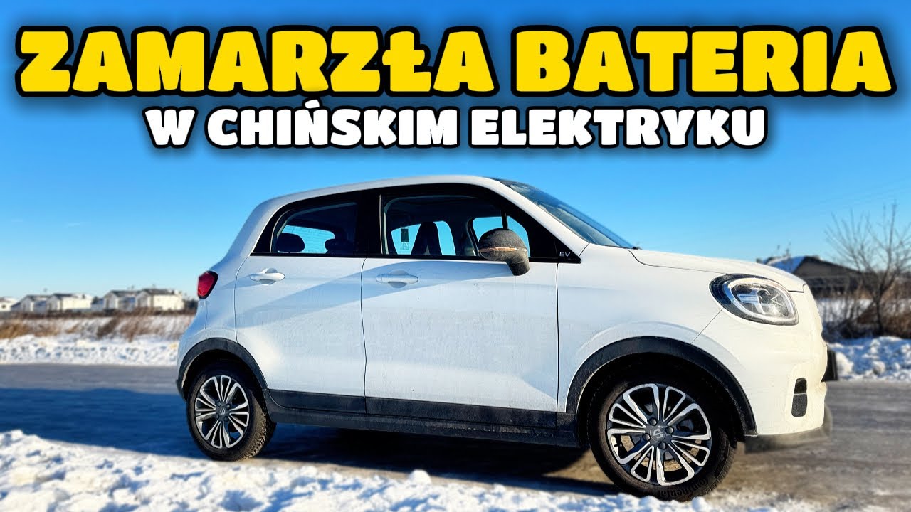 –20°C i chiński elektryk ❄️ Wciąga dużo prądu… Leapmotor T03