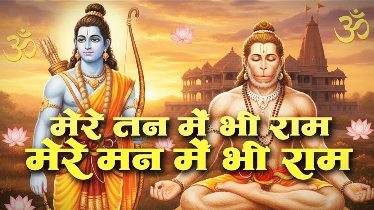 🙏 मेरे तन में भी राम मेरे मन में भी राम🚩 | (official video) Bhakti Songs | Powerful Ram Bhajan |