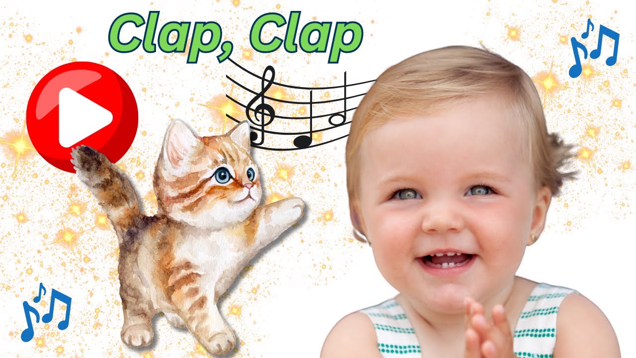 Clap The Beat! Best Toddler Activities. Music for Kids.