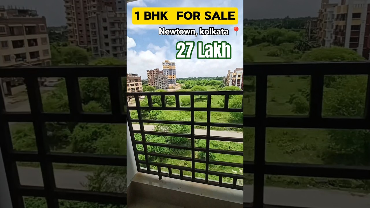 🔥 BUY A 1 BHK FLAT IN NEWTOWN 📍 FOR SALE // #highlights #hurryup #latestdevelopment #explore