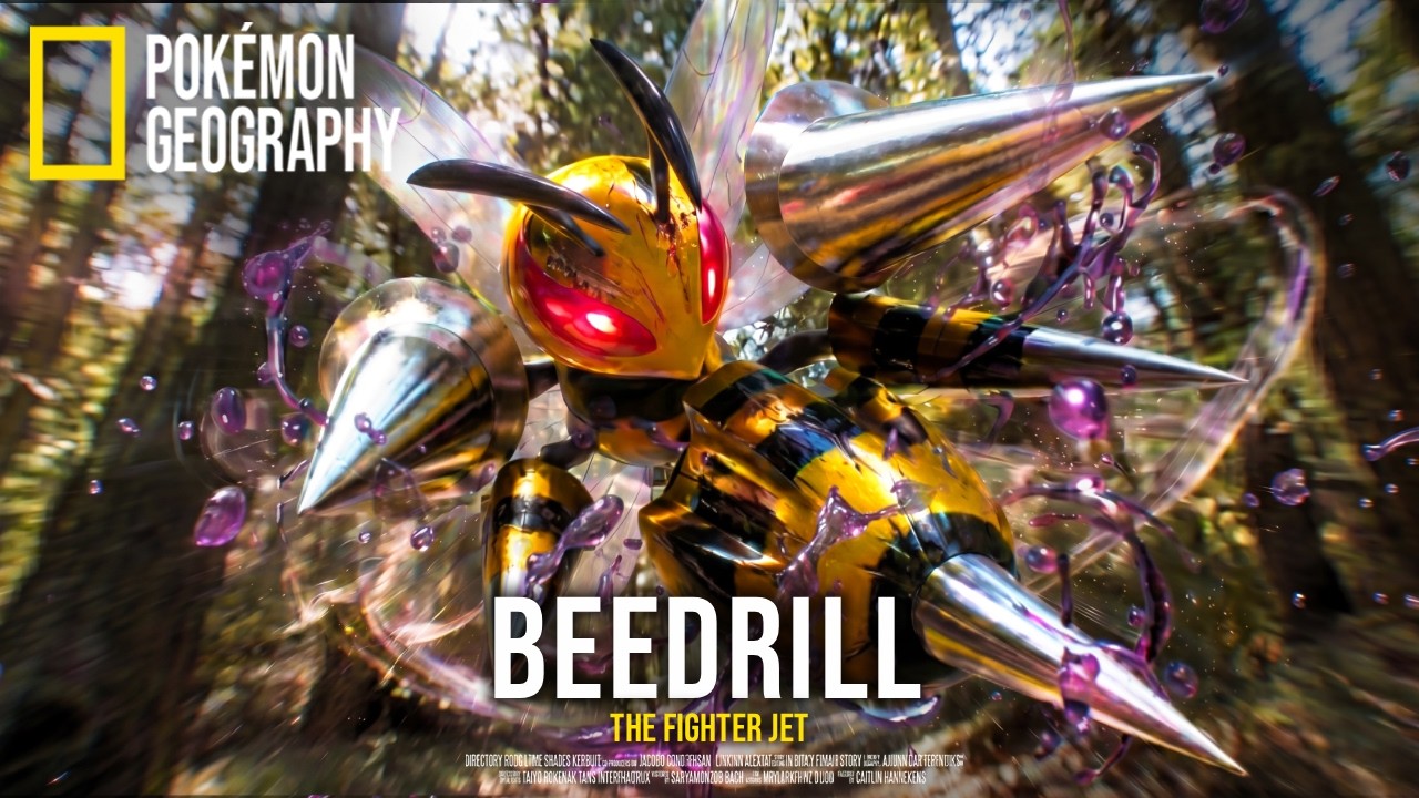 NatGeo Planet: Terminal Velocity | Mega Beedrill: The Ultimate Fighter Jet (Real-Life Pok&eacute;mon)