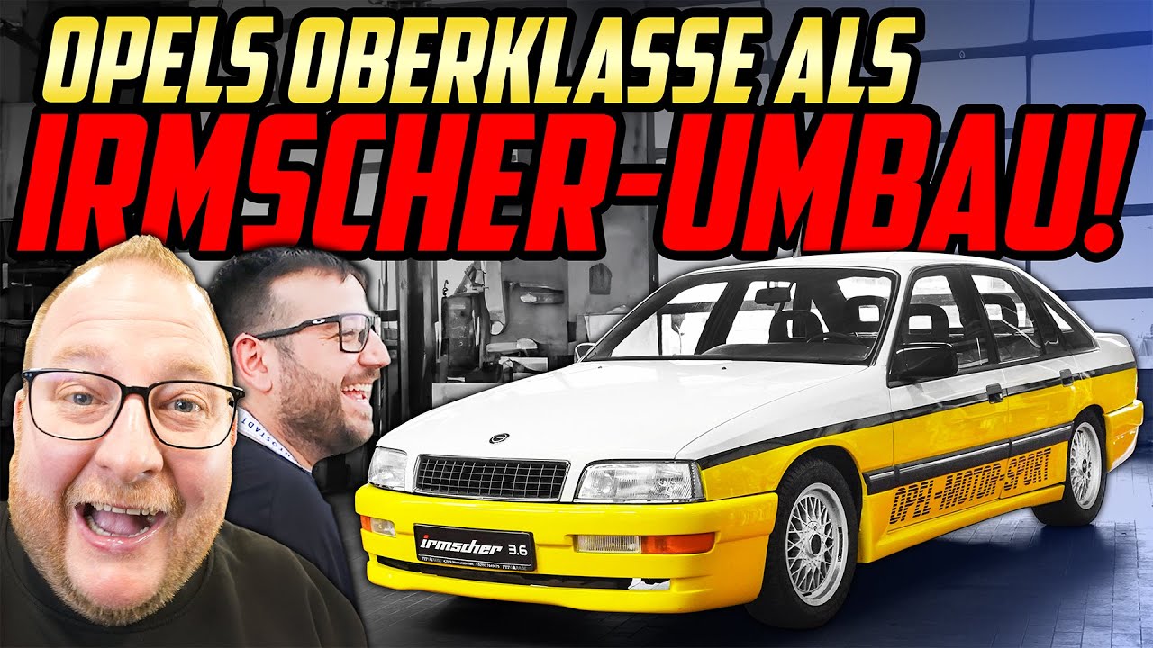 Das TOPMODELL in RENNSPORT OPTIK! - Opel Senator B Irmscher 3.6L - Aus ERSTER HAND mit 28.000 KM!