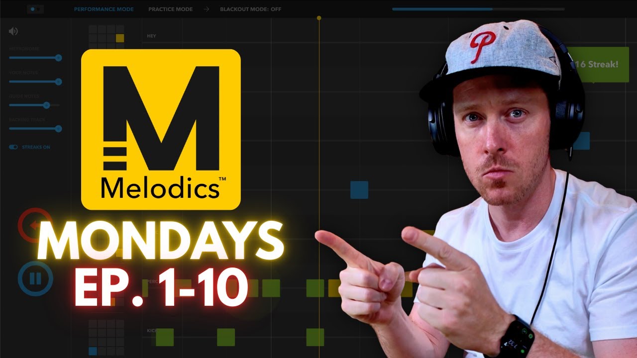 Melodics Mondays | First 10 Episodes (Finger Drumming Compilation) w/ Ab The Audicrat