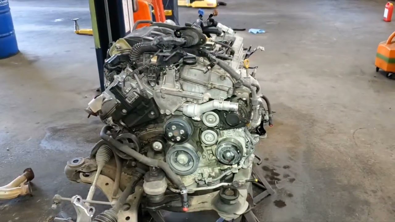 2007 Lexus RX 350 Engine Removal