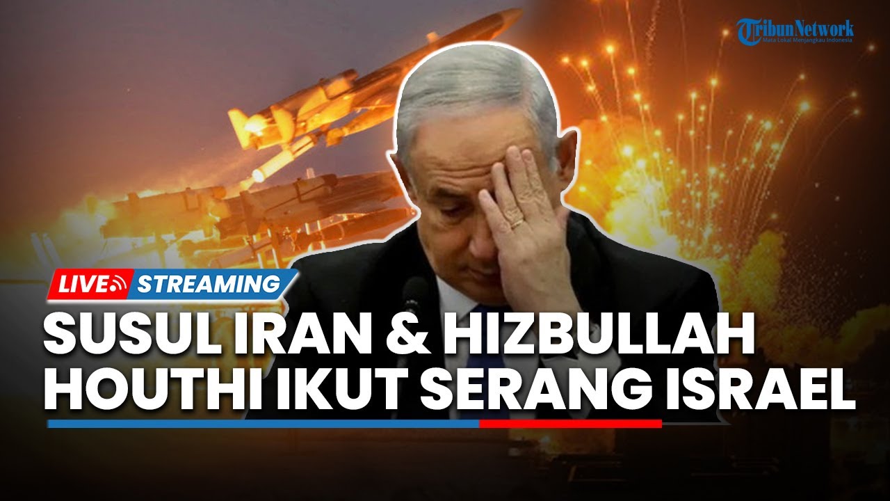 🔴Susul Iran & Hizbullah! Houthi Luncurkan 80 Drone dan 6 Rudal ke Israel, Menteri Israel Akui Kalah