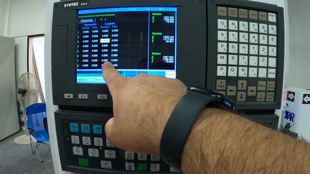 Syntec CNC Operacion Basica
