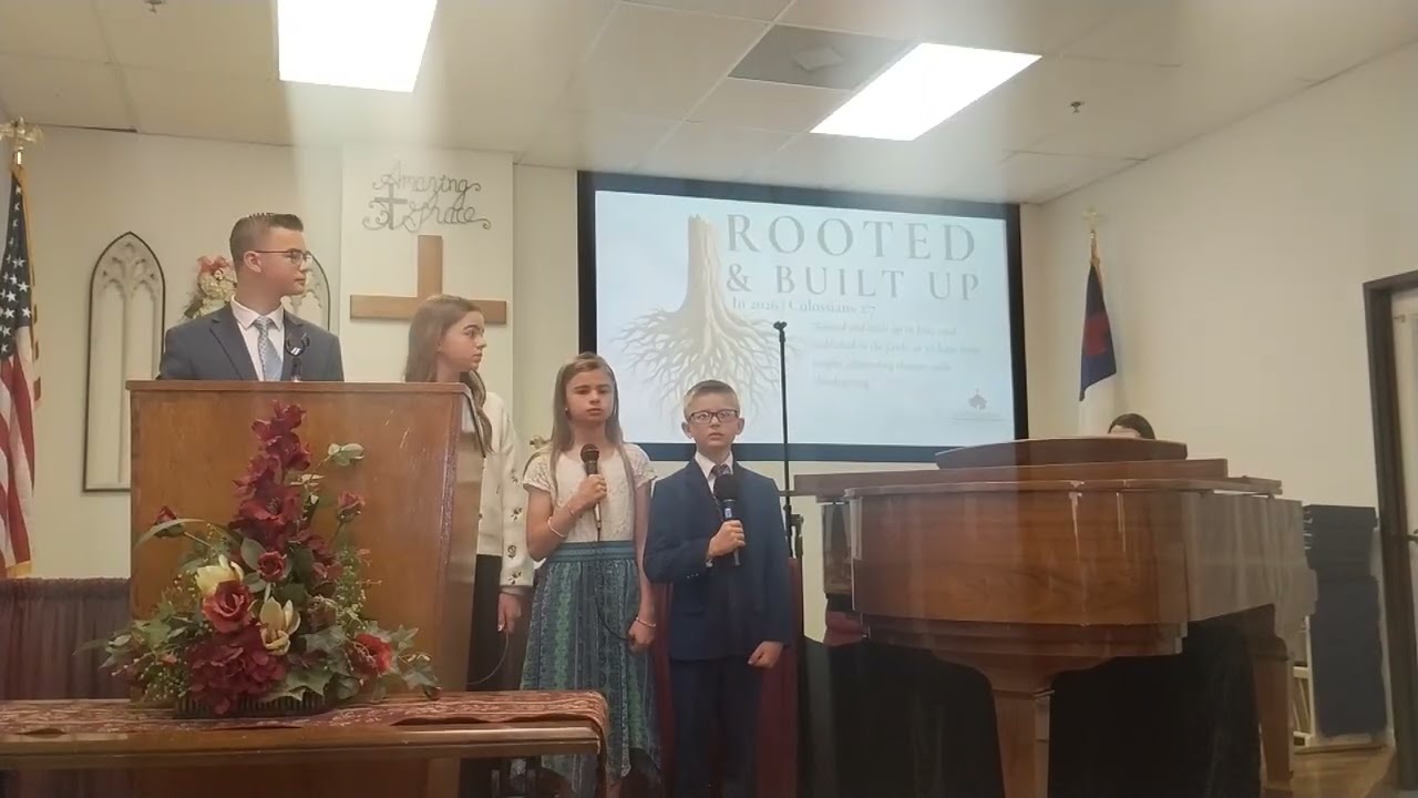 "The Lord is my Shepherd, He restoreth my soul" The Knouf family missionaries at BBC 1/18/26