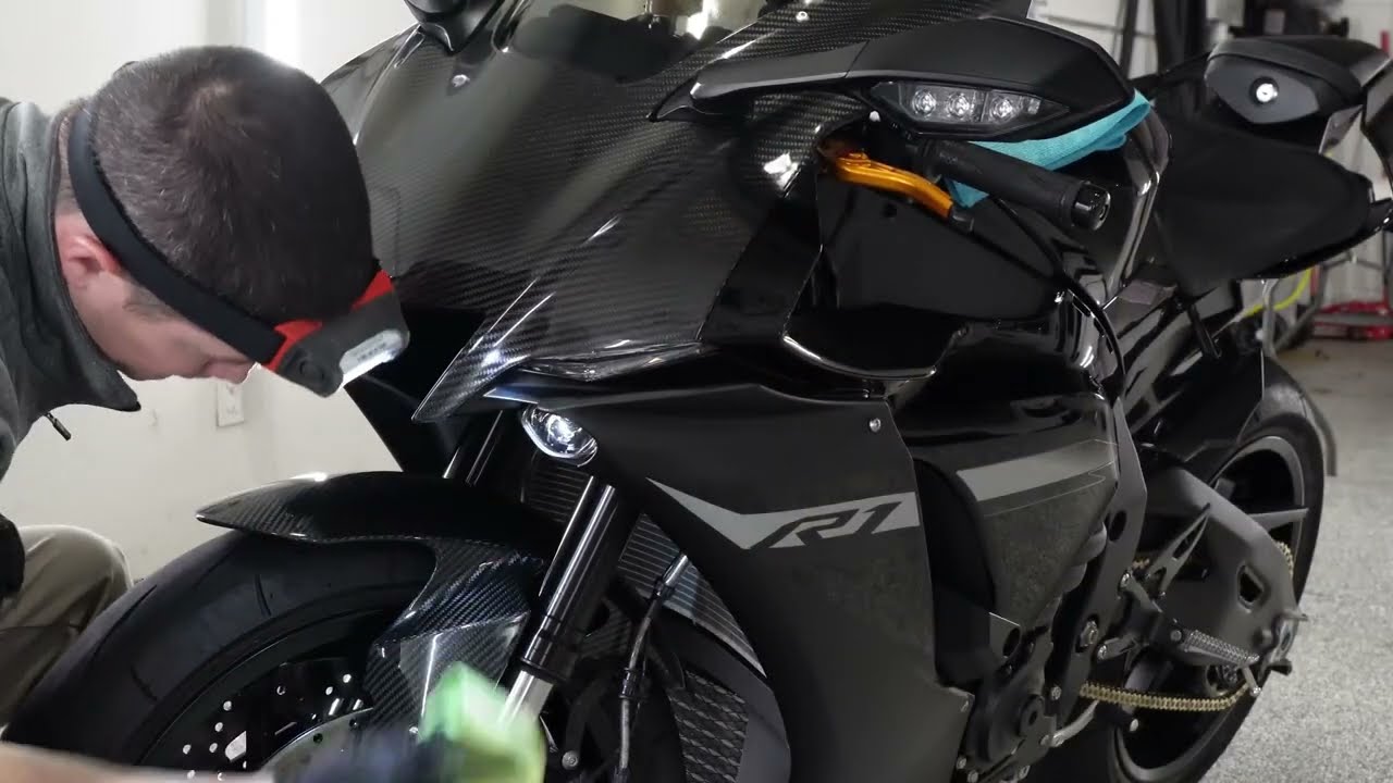 Full PPF on 2024 Yamaha R1 | Suntek Ultra Gloss Paint Protection Film | Williamstown, NJ