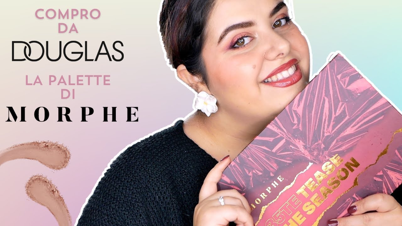 ACQUISTI DOUGLAS: mi trucco con la nuova palette natalizia di Morphe ✨
