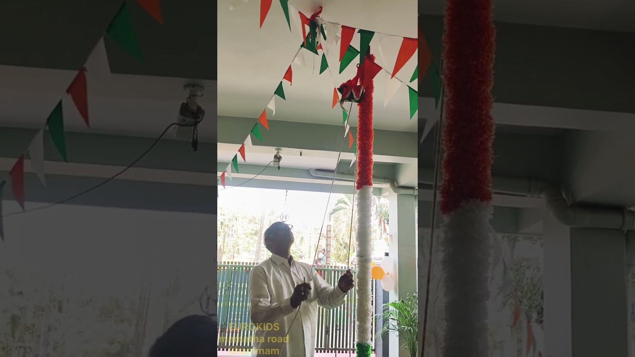 77 th Republic day at EUROKIDS mamatha road KHAMMAM