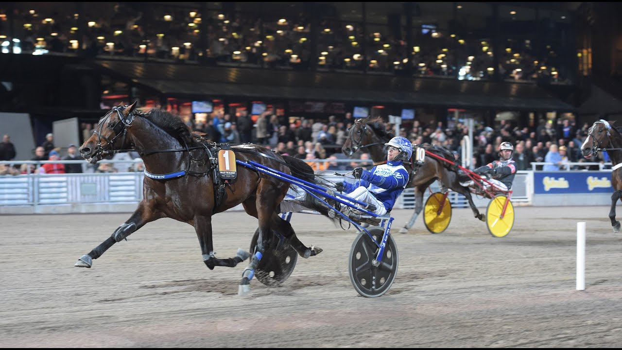 Bullet The Bluesky & Daniel Wäjersten vinner Svenskt Travkriterium (4 000 000 kr) på Solvalla.