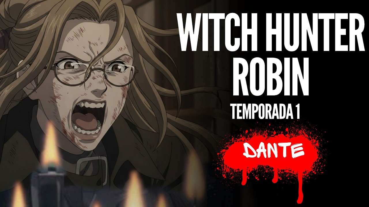 El Mundo Secreto de las Brujas 😱 Witch Hunter Robin Historia Completa