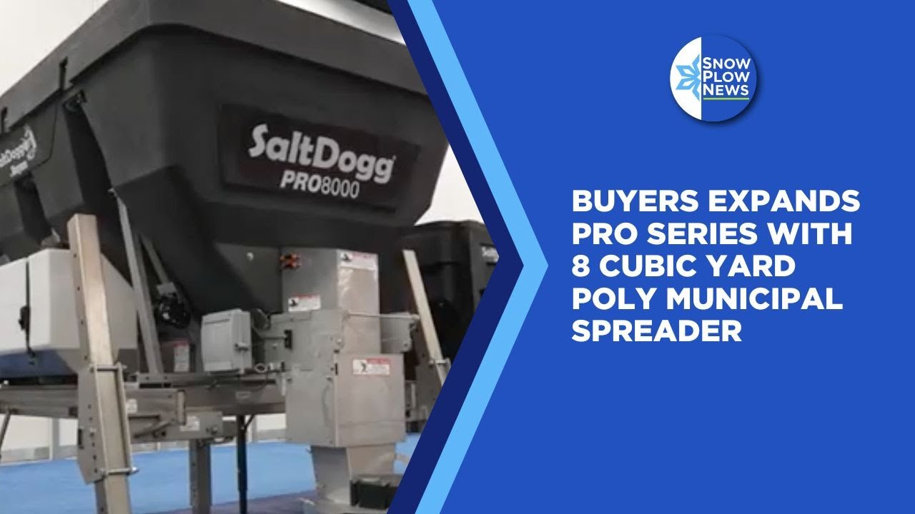 Buyers Expands Pro Series with 8 Cubic Yard Poly Municipal Spreader