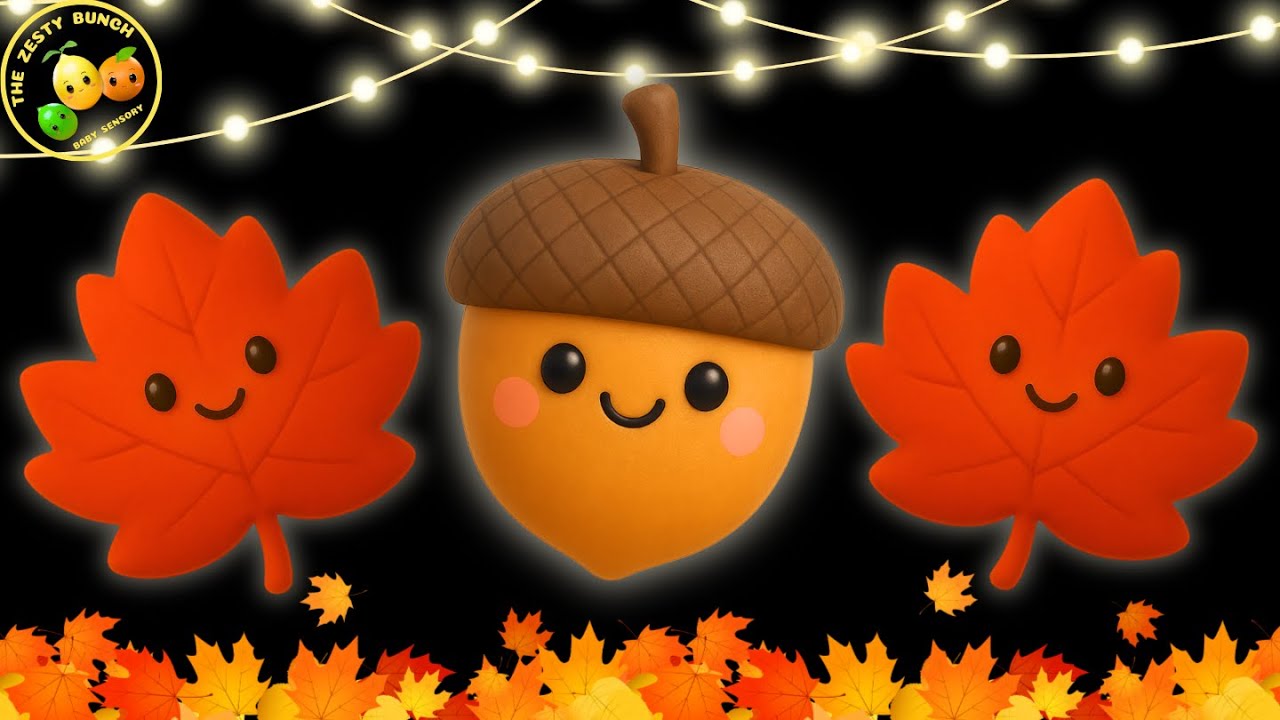 TZB Baby Sensory | Милая и уютная осень 🍁 Мягкая 3D-сенсорика для новорожденных и младенцев