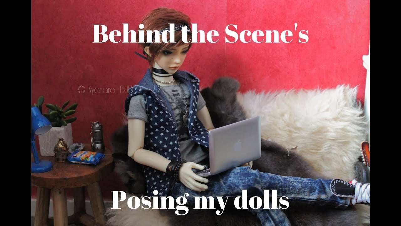 Behind the Scene's | posing my dolls in a diorama| BJD|