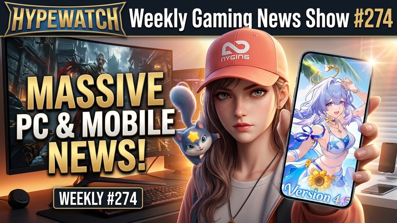 Новинки на ПК и мобильные игры &mdash; Еженедельные игровые новости HypeWatch №274