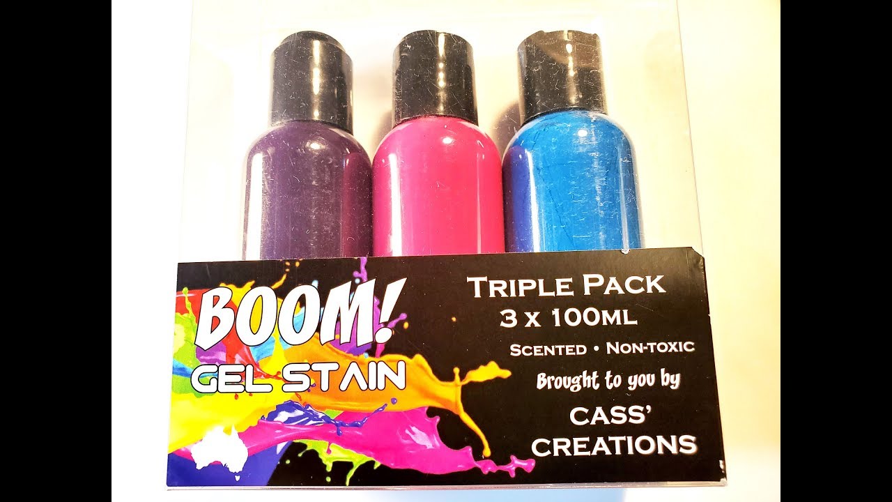(147) Fluid Art Acrylic Pouring:  BOOM! GEL STAIN PRODUCT TEST! contemporary art