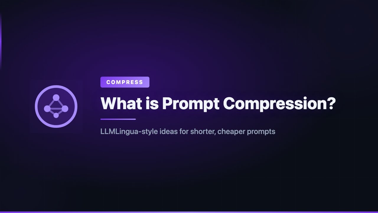 What is Prompt Compression?