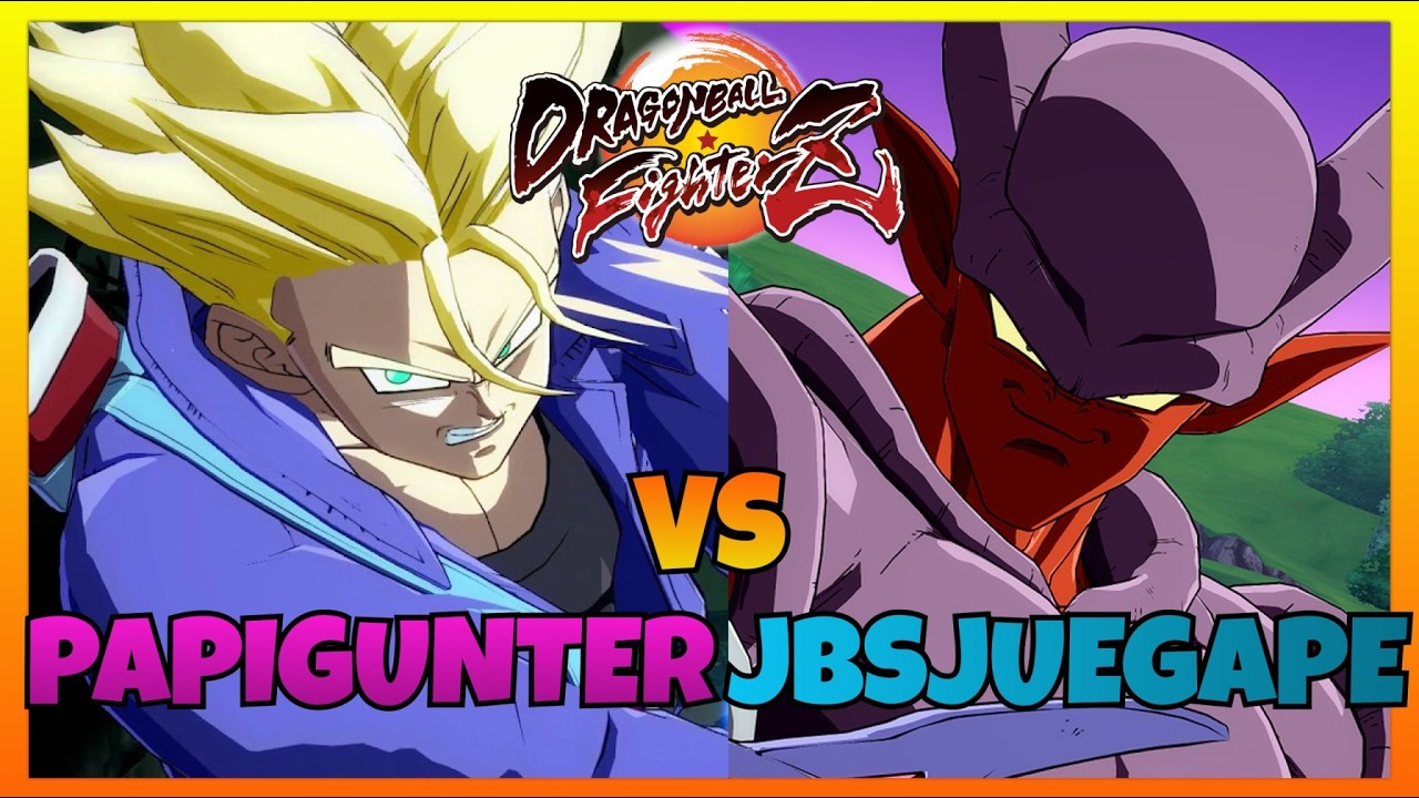 DBFZ - PAPIGUNTER vs JBSJUEGAPE gameplays (Kefla, GT Goku, Trunks vs Jiren, Piccolo, Janemba)