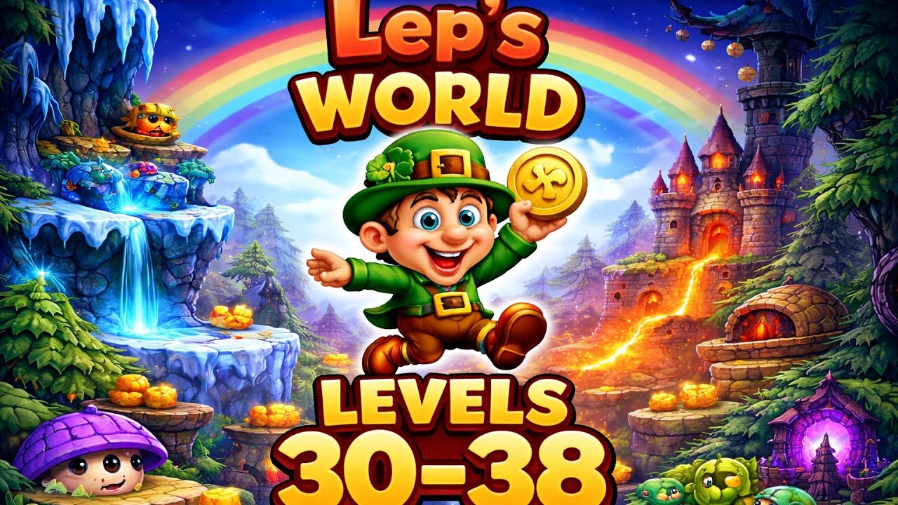 Lep's World 30–38 All Levels Completed | Pro Gameplay