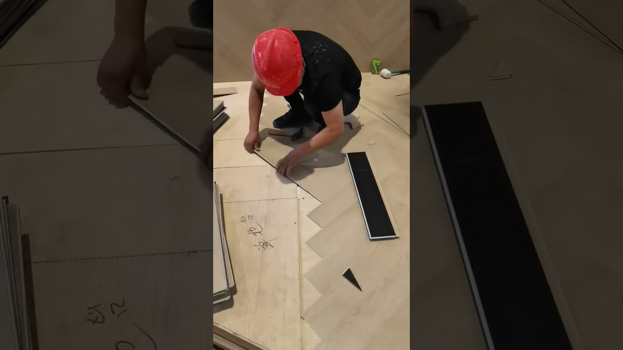 How to Install Ecoflors Herringbone SPC Vinyl Flooring (110x610-5mm, 1mm Underlay, 0.5mm Wear Layer)