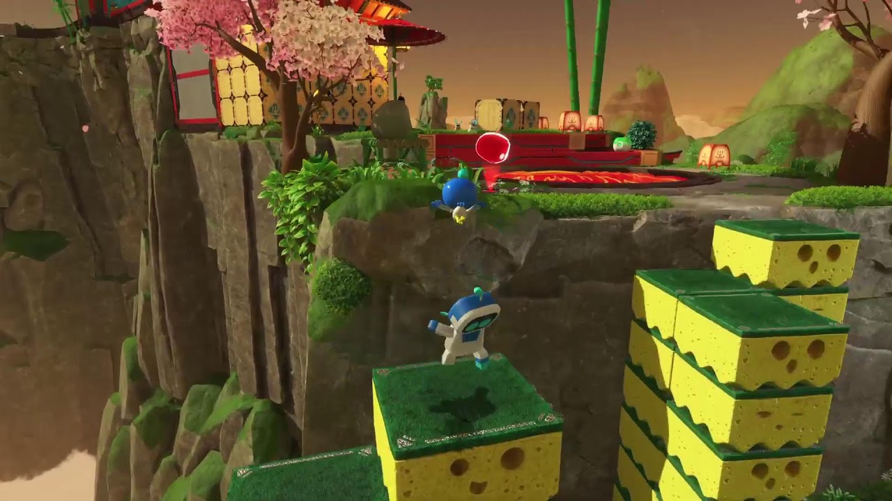 Jugando Astro bot