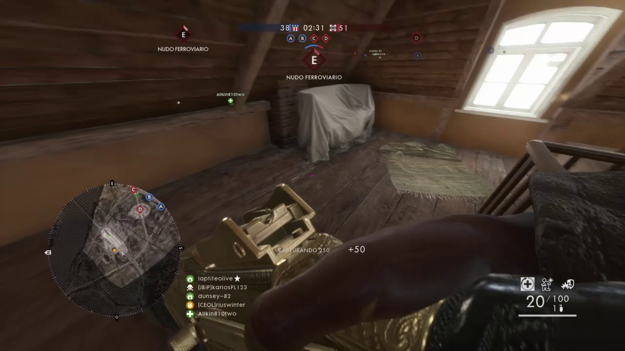 Battlefield 1 How to: Medic Specialization - Stimulant Syringe (debris kill)