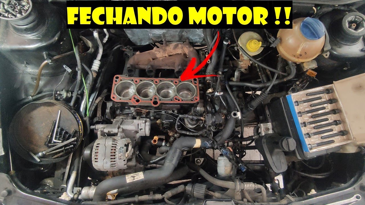 Montagem Motor Golf GLX ► RobFilms