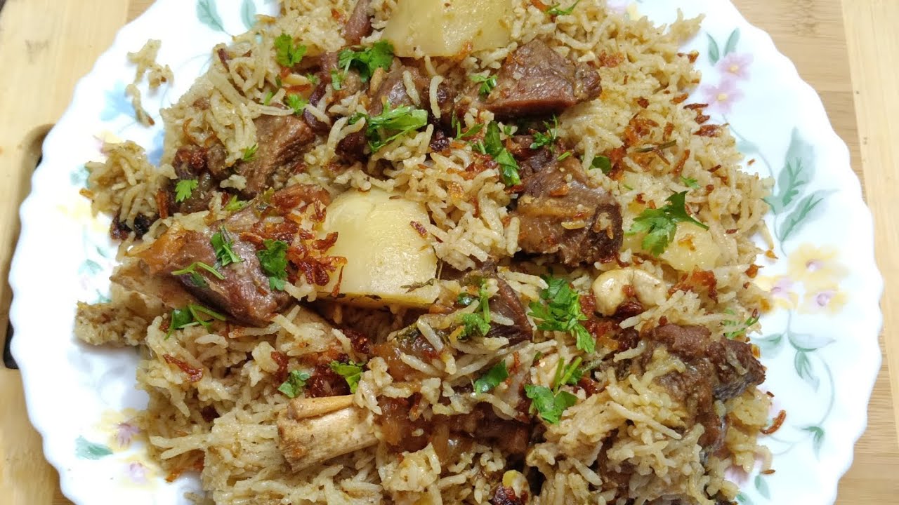 Golden Mutton Pulao Recipe| All Time Favourite Recipe 