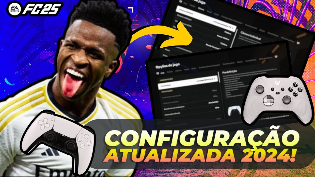 CONFIGURAÇÕES DE CONTROLE E CÂMERA ATUALIZADAS NO EAFC 25 – MELHORE SEU JOGO!