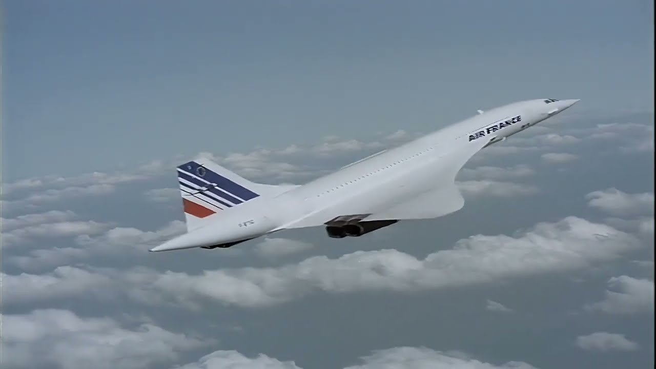 Concorde Air to Air, just a Beautiful Supersonic Airliner.