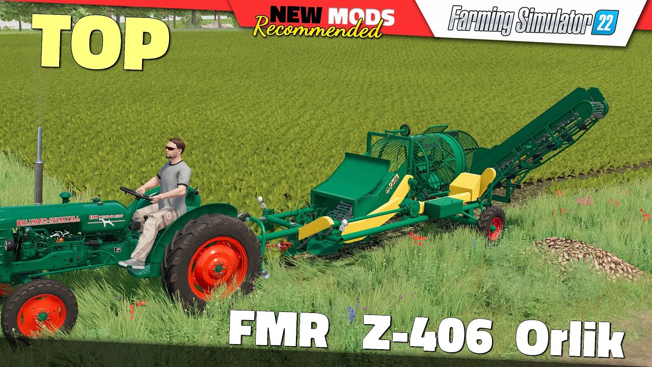 FS22 | FMR Z-406 Orlik - Farming Simulator 22 New Mods Review 2K60
