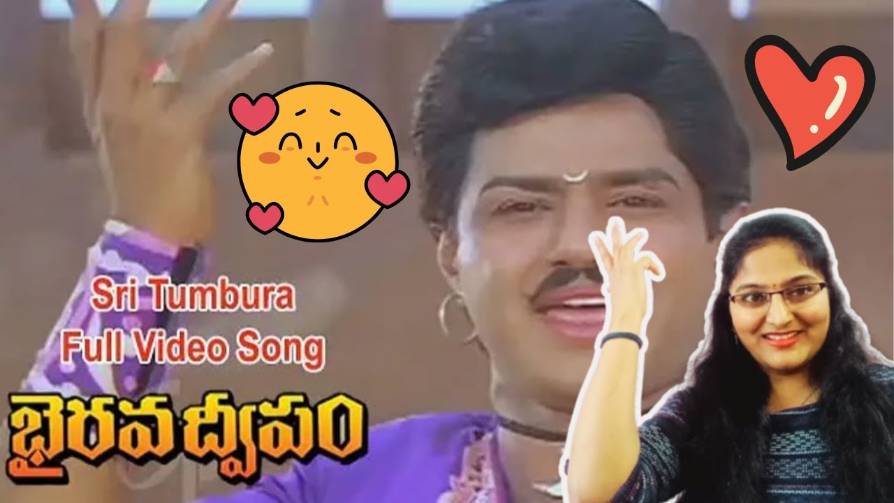 SRI TUMBURA SONG REACTION | BHAIRAVA DWEEPAM | NANDAMURI BALAKRISHNA | ROJA | RAMBHA | SPB