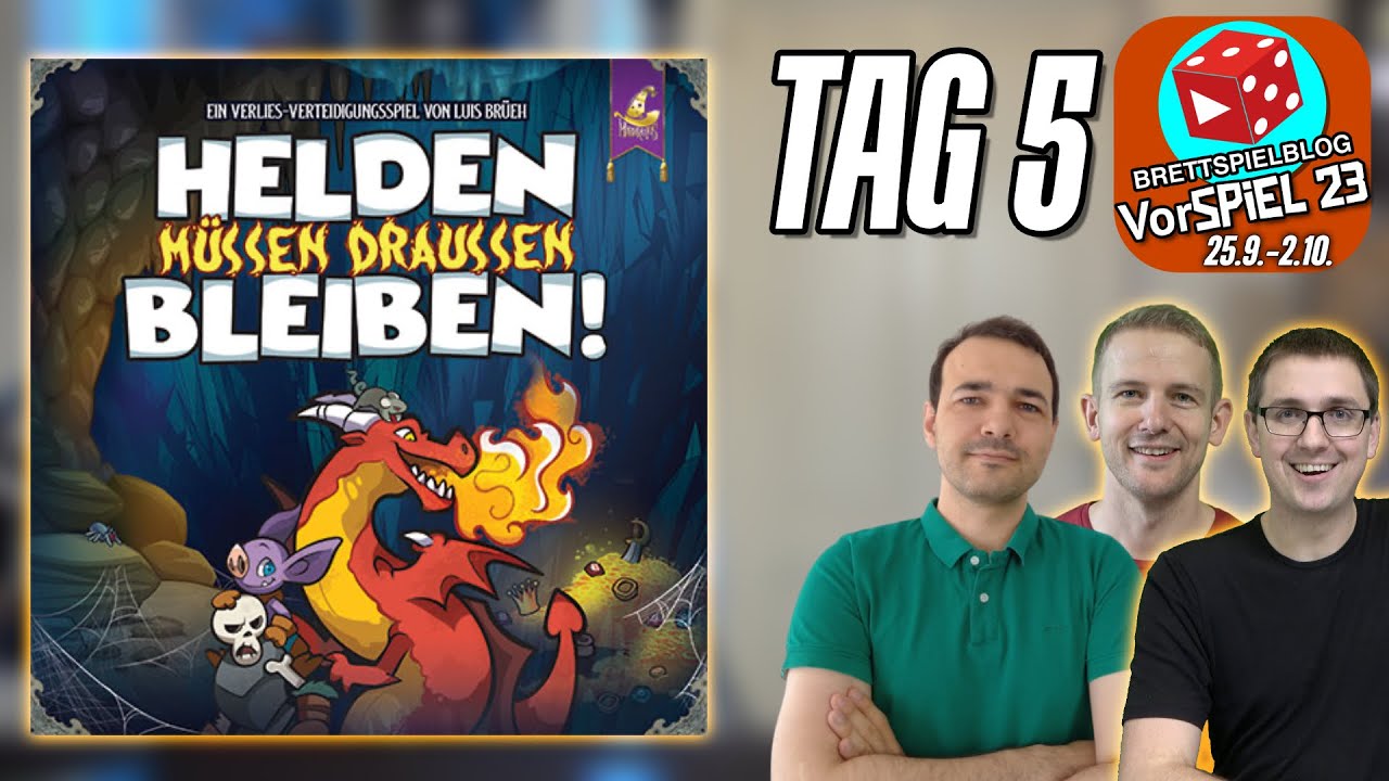 VorSPIEL 23: Helden müssen draußen bleiben! Live Let's Play deutsch