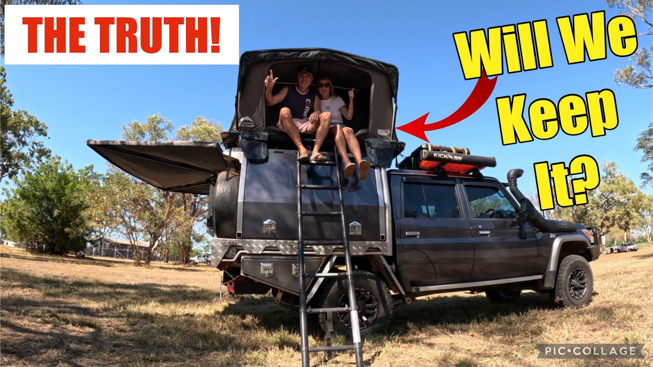 4 MONTHS LIVING IN OUR 79 SERIES LANDCRUISER & ROOF TOP TENT Review & Walkthrough- THE TRUTH (110)